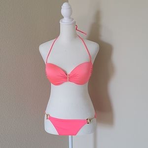 Victoria Secret - Coral Push-up Bikini Set